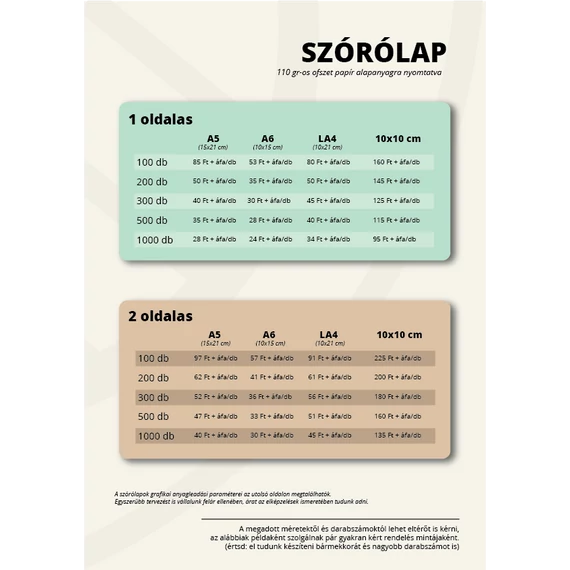 Szórólap